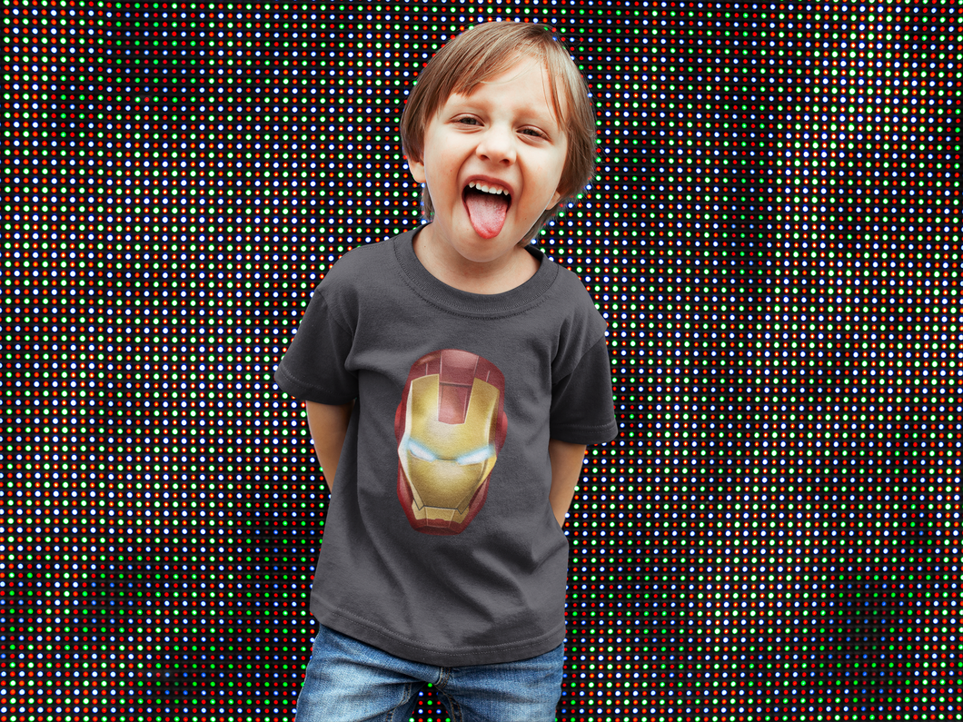 Superhero Half Sleeves T-Shirt for Boy-KidsFashionVilla