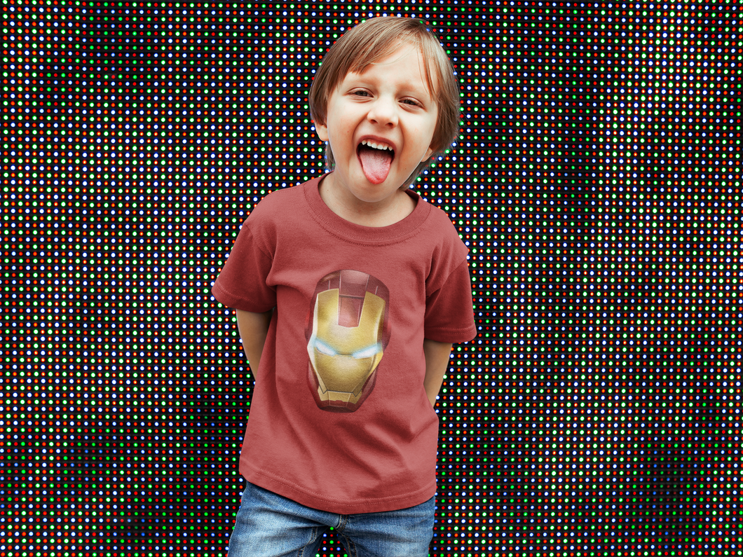 Superhero Half Sleeves T-Shirt for Boy-KidsFashionVilla