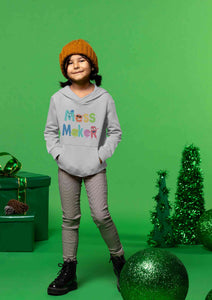 Mess Maker Cartoon Girl Hoodies-KidsFashionVilla